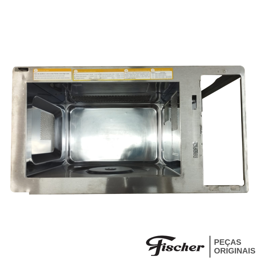 Cavidade Gabinete Microondas Fischer 6946-10876 Original Usada