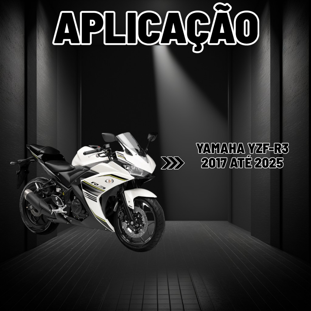 Rele Partida Completo Yamaha Yzf-r3 2017 Até 2025 — imagem 2 de 2