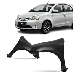 Paralama Dianteiro Etios 2012 A 2021 Com Furo Pisca