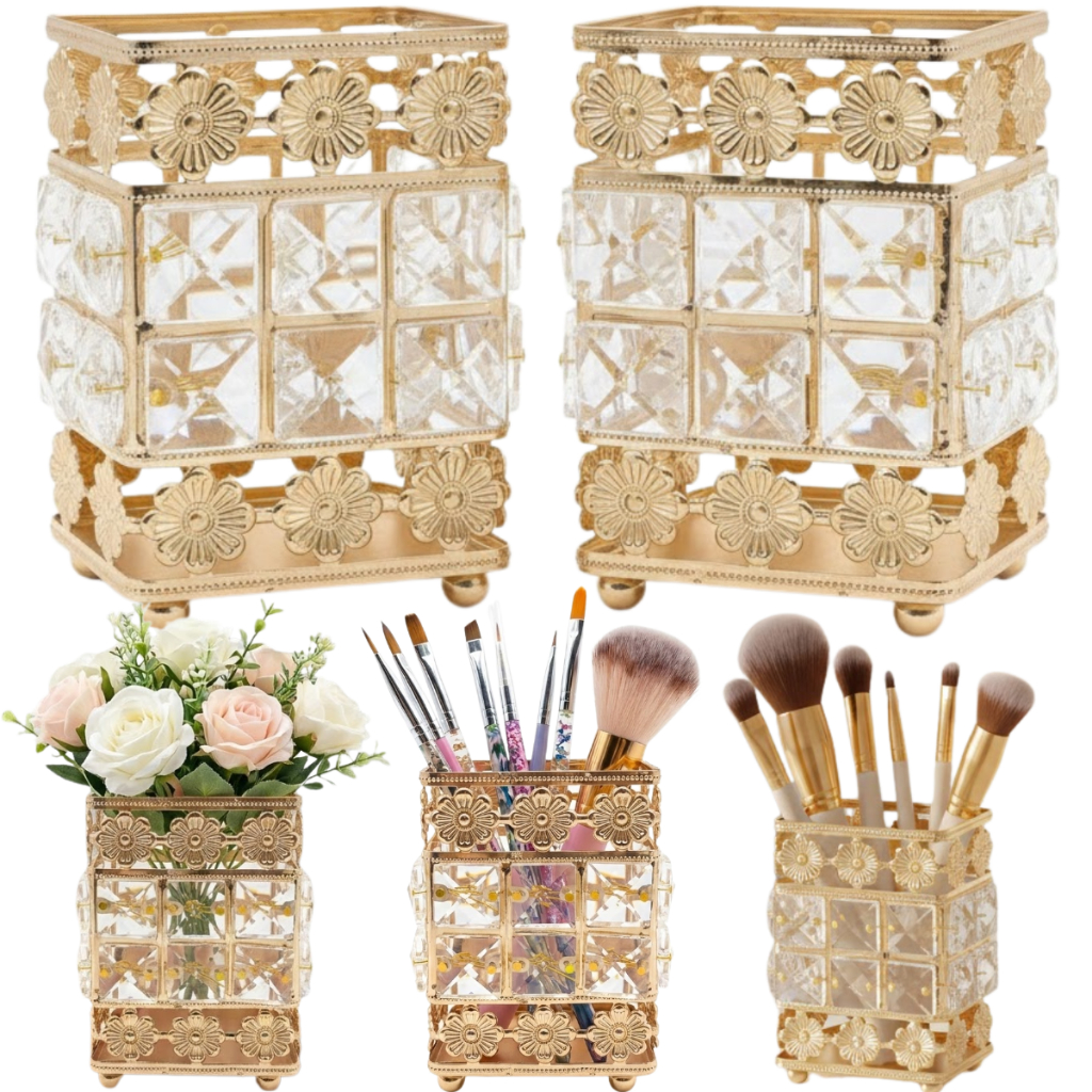 O que é Porta Pincéis Maquiagem Dourado? Guia e Onde Comprar | BuscaProdutos