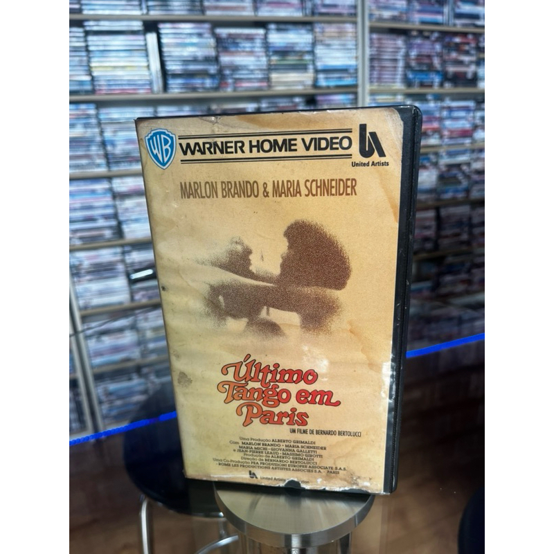 VHS “O Último Tango em Paris” - Marlon Brando, legendado