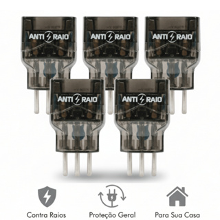Protetor Eletrico Dps Anti Raio Surtos Embrastec 10a Bivolt 110/220v Tomada para eletroeletrônicos em Oferta na Shopee