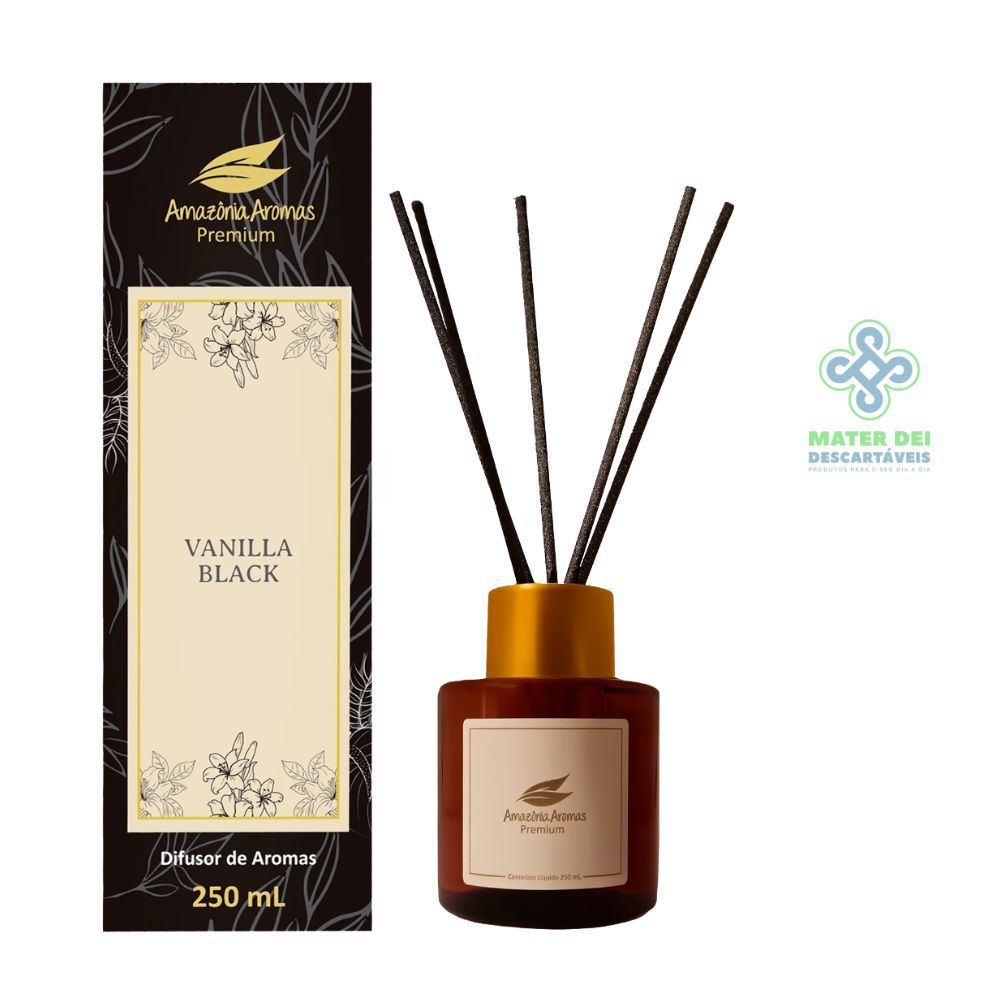 Aromatizador Difusor Premium Amazônia Aromas 250ml Fragrâncias Sofisticadas Ambiente Decoração