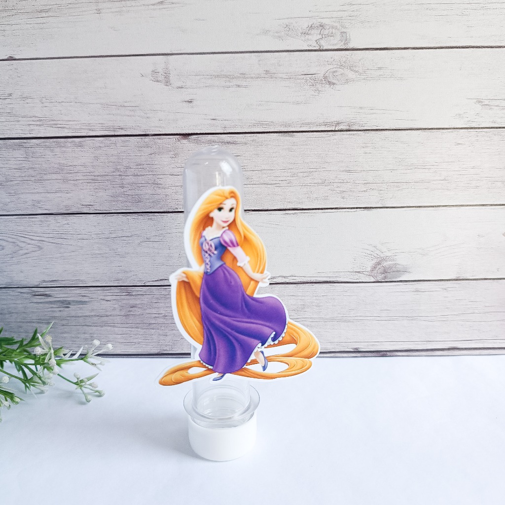 Aplique para Tubete PRINCESAS RAPUNZEL - Mimo Lembrancinha Personalizada Festa Menina Princesa Enrolados