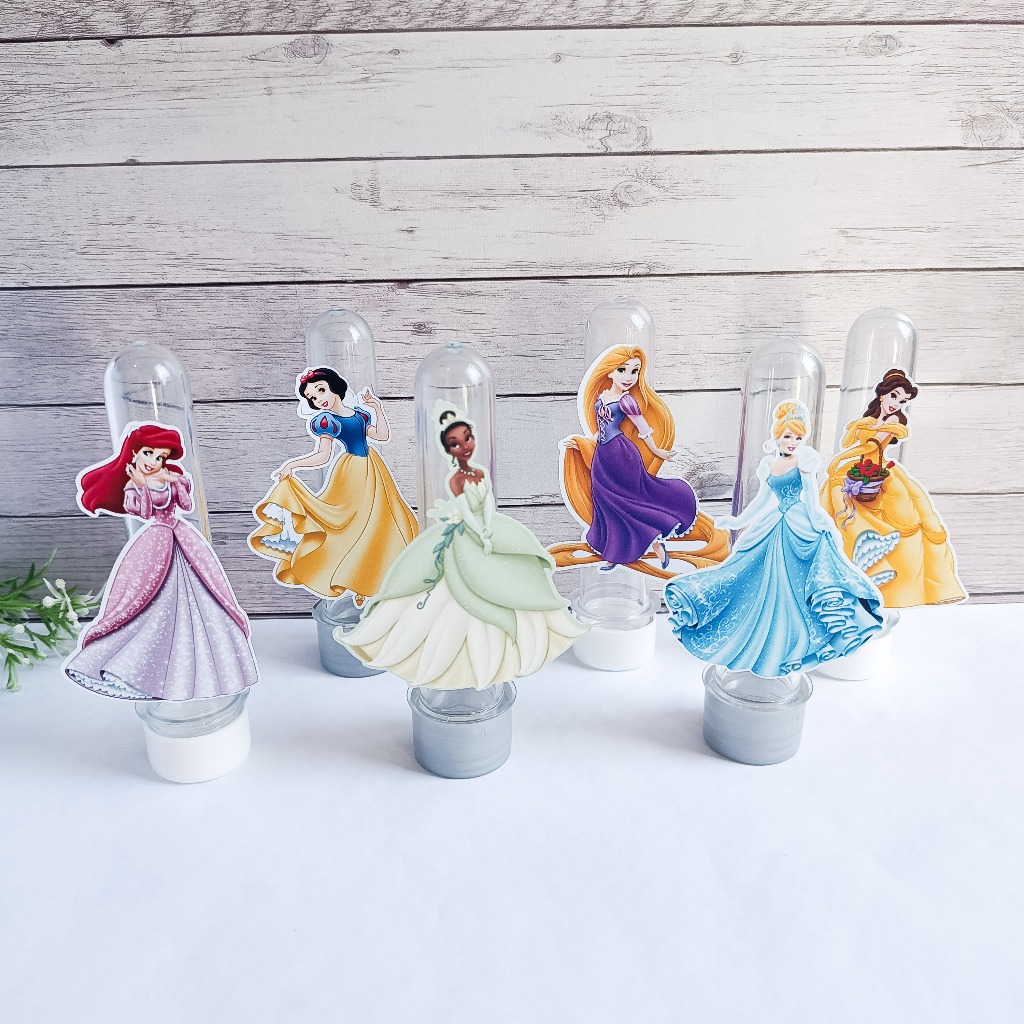 Aplique para Tubete PRINCESAS DISNEY - Mimo Lembrancinha Personalizada Festa Menina Princesa