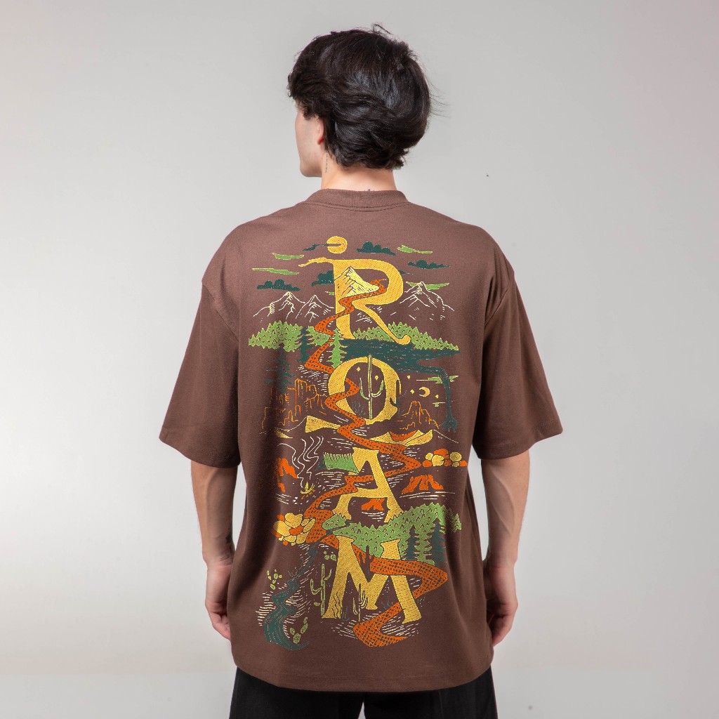 Camiseta Oversized Tecido Premium Estampada