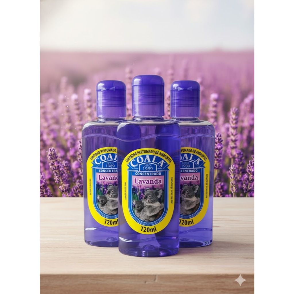 Colônia de Ambientes Coala Lavanda 120ml 1 Unidade Envio no Mesmo dia !