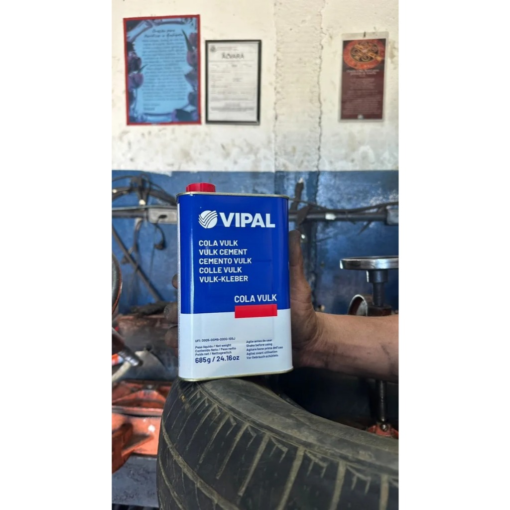 Cola Vipal Vulk 900ml Remendo A Quente