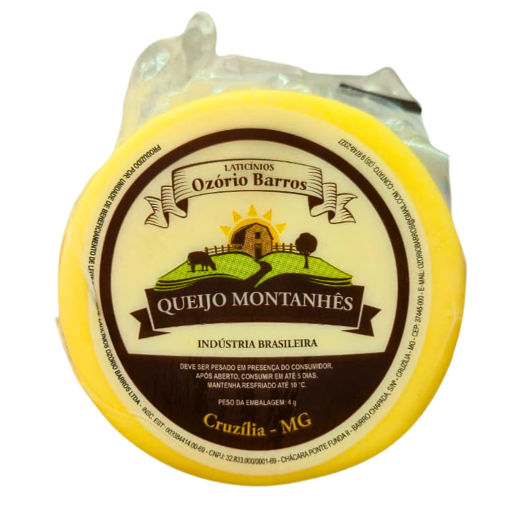 Queijo Montanhês Tradicional Puro Produzido em Cruzília MG