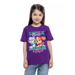 Camiseta Skye e Everest Blusa Patrulha Manga Curta 100% Algodão em Oferta na Shopee