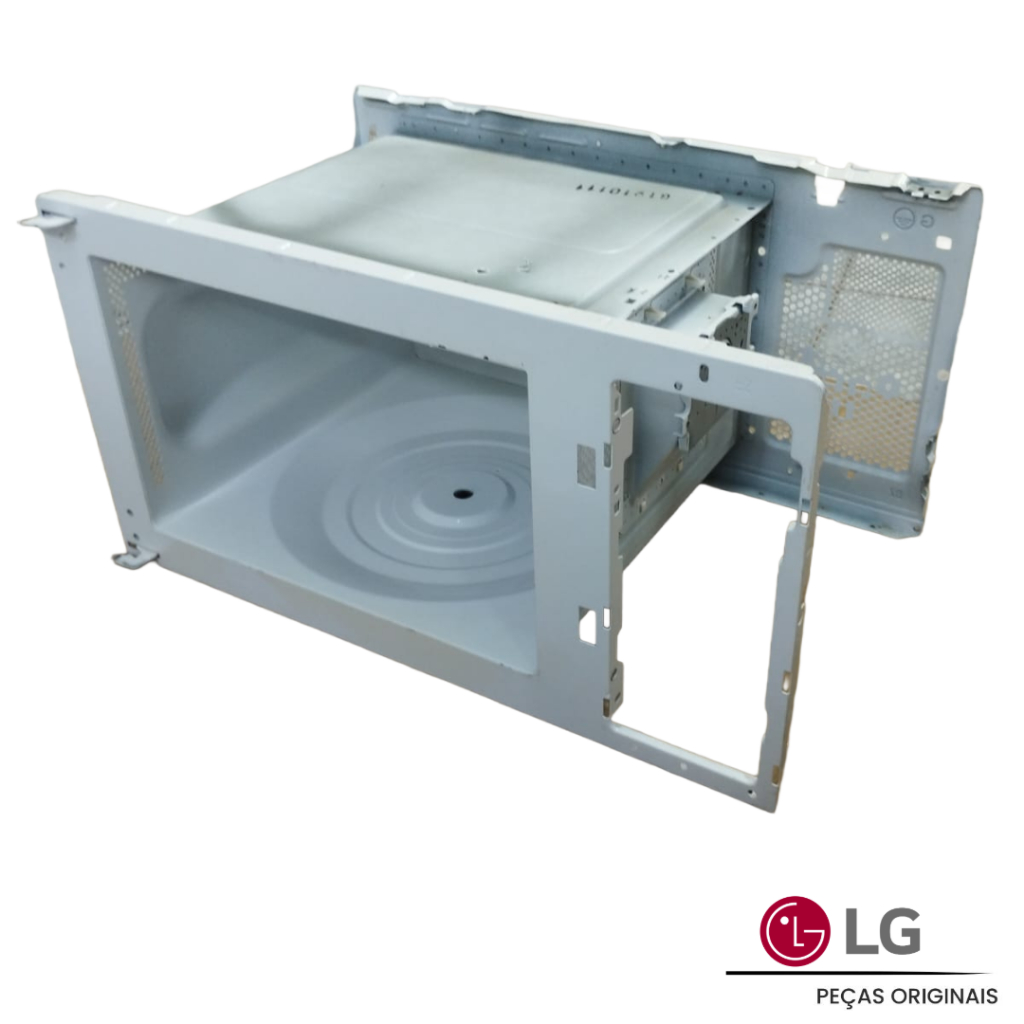 Cavidade Gabinete Microondas LG MS2346SS MS2346SS.FSLFLGZ Original Usada
