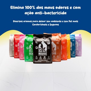 Pó Higiênico Eliminador de Odores para Cachorro e Gato 1kg - Easy Pet & House - Fragâncias