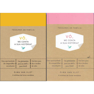 Vó Me Conta a Sua História? + 	Vô Me Conta a Sua História? em Oferta na Shopee