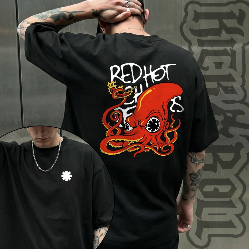 Camisa Camiseta Unissex Red Hot Chili Peppers Polvo 3.0 em Oferta na Shopee