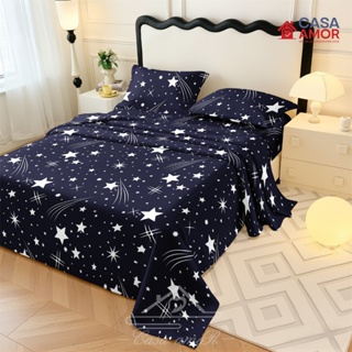 Estrela Não Desbota Jogo De Lençol 04 Peças CASAL QUEEN SOLTEIRO Percal Ponto Palito Estampado em Oferta na Shopee