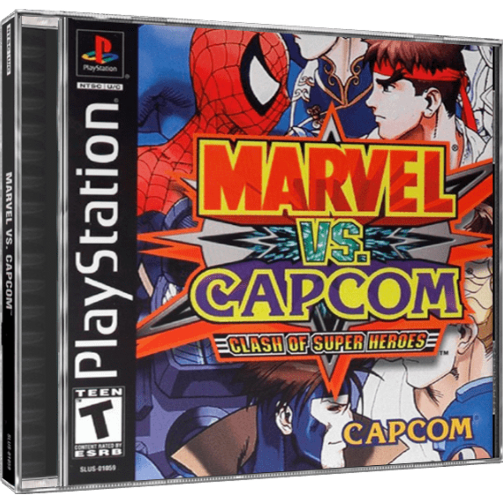 Marvel Vs Capcom Clash Of Super Heroes - Playstation 1