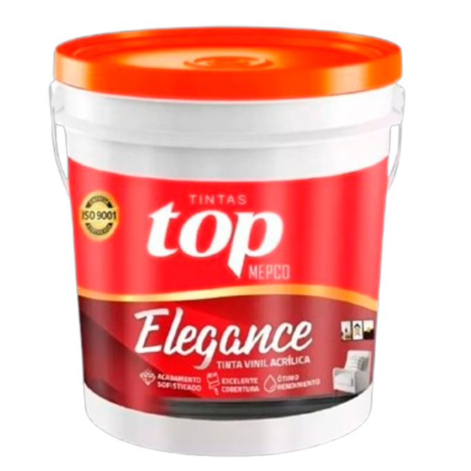 Tinta Acrílica Fosca Antimofo Elegance 3,6L Mepco – Disfarça Imperfeições