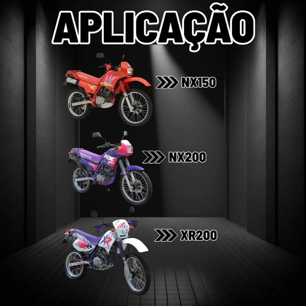 Rele De Partida Completo Honda Nx150 Nx200 Xr200 — imagem 2 de 2