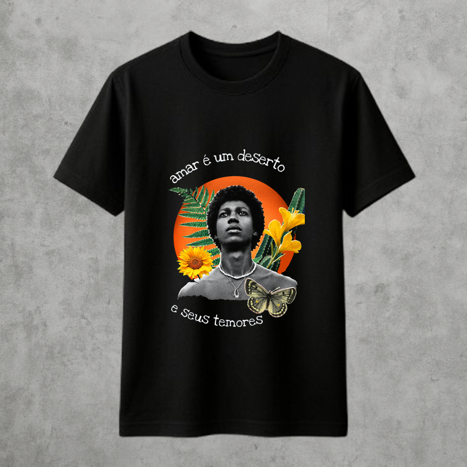 Camiseta Básica Masculina Djavan Cantor MPB Brasil Blusa Feminina Show Lançamento em Oferta na Shopee