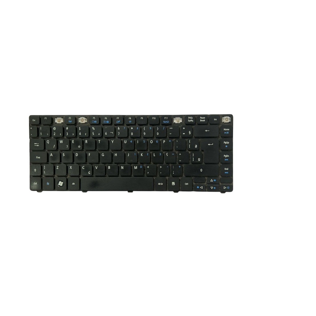 Teclado Do Notebook Acer 3810-uk Para Aproveitar Peça Preto Português Brasi