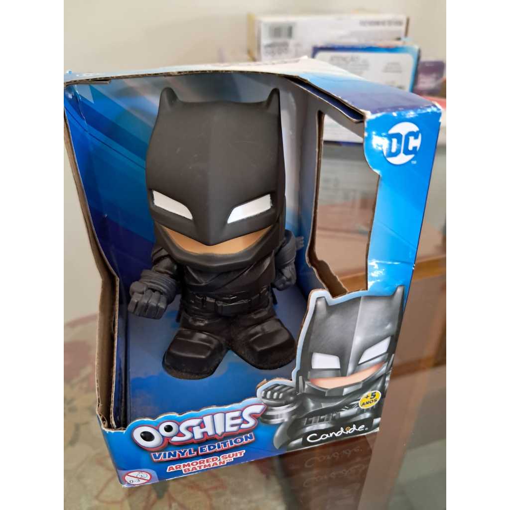 Ooshies - Boneco DC Comics Colecionável - Black Suit Batman