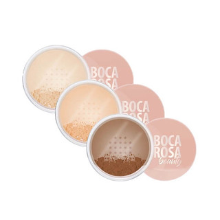 Pó Solto Matte Boca Rosa Beauty – Tons Mármore 1/2/3, Acabamento Natural