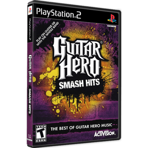 Jogo Guitar Hero Smash Hits para play 2 ps2