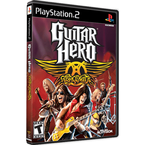 Jogo Guitar Hero Aerosmith para play 2 ps2