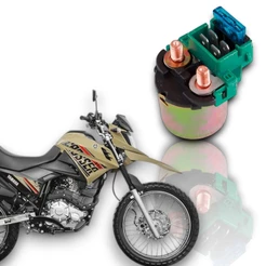 Rele Partida Completo Yamaha Xtz150 Crosser 2014 Até 2015