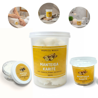 Manteiga De Karité Pura 100% Vegana Entrega Rápida Hidratante para Cosméticos Cremes Sabonetes em Oferta na Shopee
