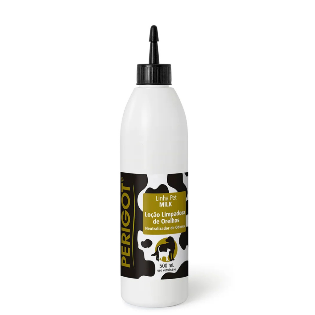 Loção Limpadora De Orelhas Perigot 500ml Cães e Gatos Banho e Tosa Petshop