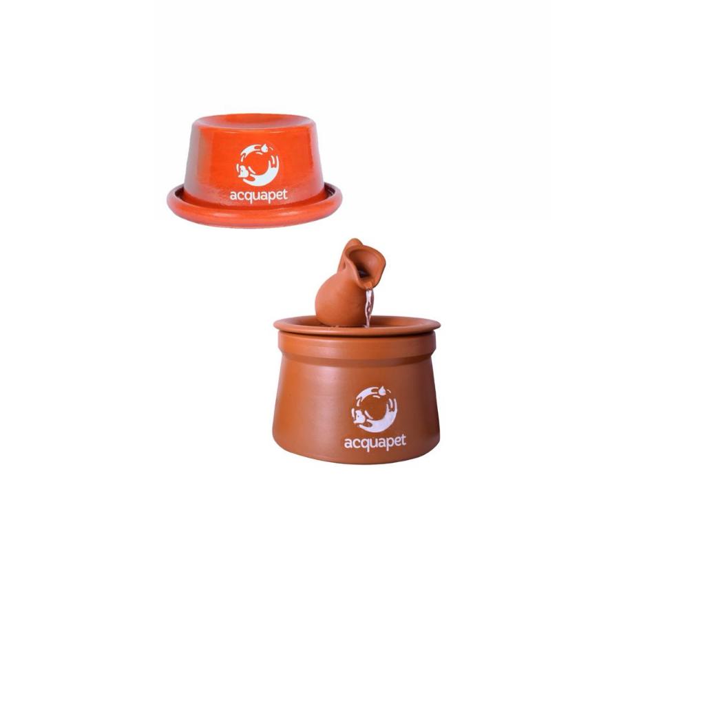 kit Fonte Bebedouro JARRO 2L + Comedouro 1,2L Pet Gato E Cães