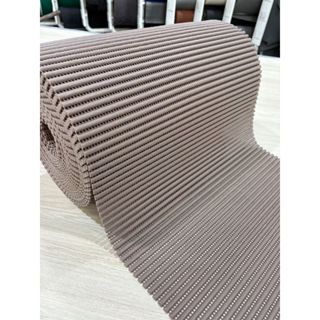 Passadeira Emborrachada Antiderrapante 45cm Largura - Toque Suave e Secagem Rápida cor Marrom em Oferta na Shopee