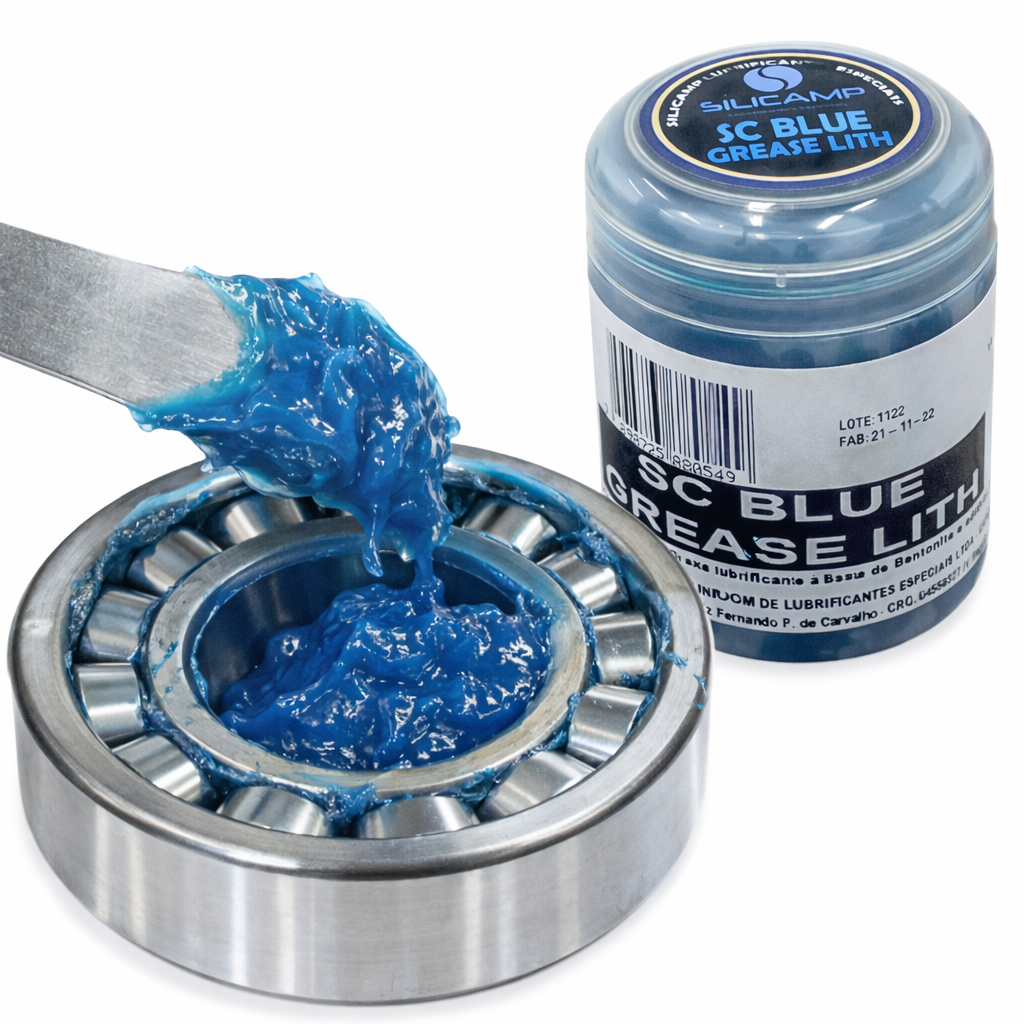 Graxa Azul P/ Rolamento Mancal Automotivo Industrial 100g