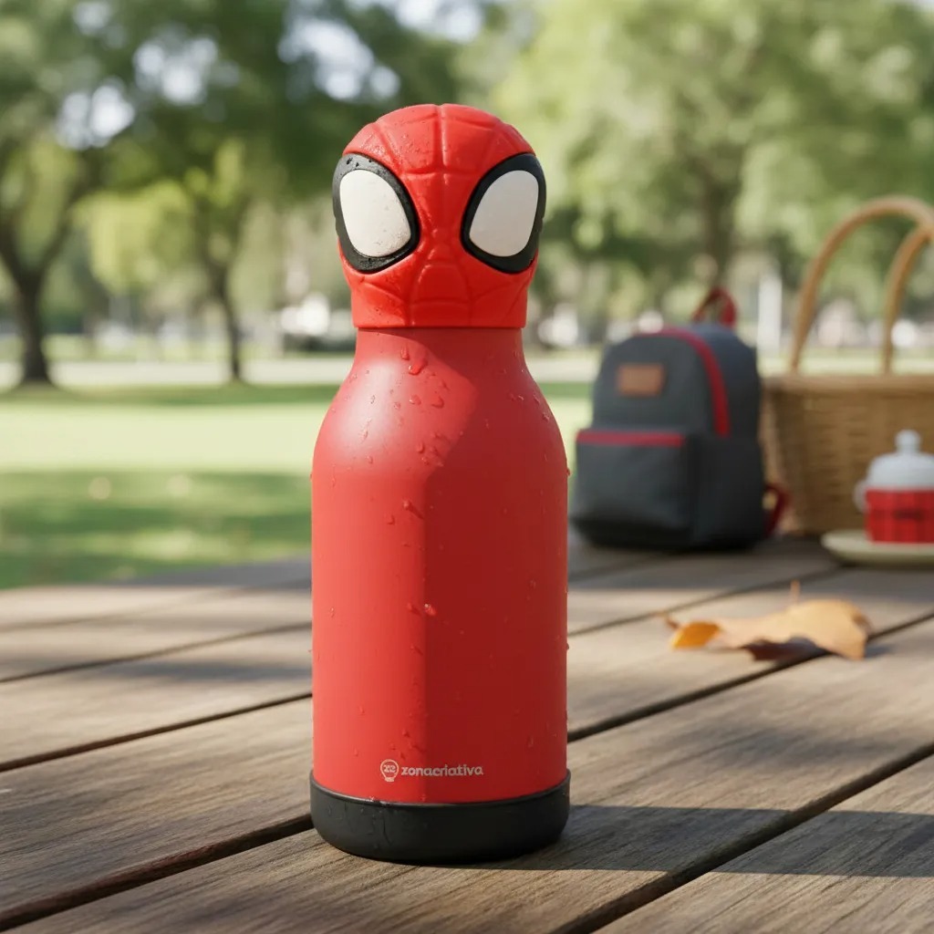 Garrafa Térmica Homem Aranha 500ml 3D Spider Man Marvel Bebidas Quente Frio Resistente Portátil Presente Criativo em Oferta na Shopee