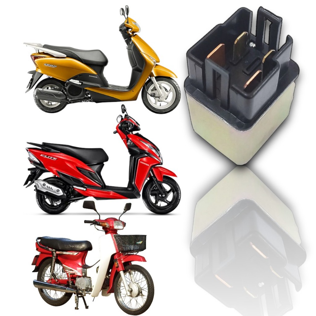 Rele Partida Completo Honda Lead110 Elite125 Dream100