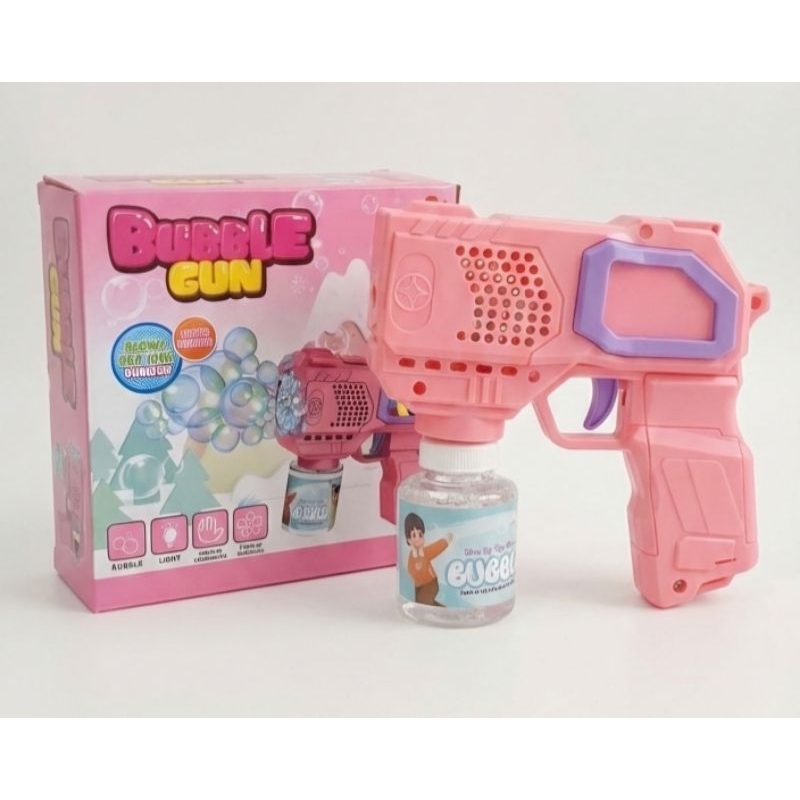 Lança Bolhas de Sabão com Luz Brinquedo Infantil Arminha de Bolha Automática-Verão, Ar livre em Oferta na Shopee