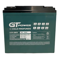 Bateria 12v 25ah Gt Power Ciclo Profundo 12v 18ah , 12v 20ah