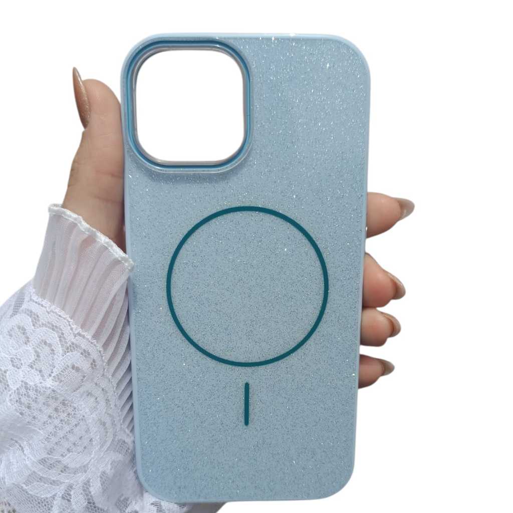 Capa para Celular Com Brilho Magsafe em Oferta na Shopee