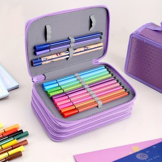 Estojo Box/Estojo Escolar/Estojo de lápis/Estojo com 4 divisórias/Grande capacidade Com …