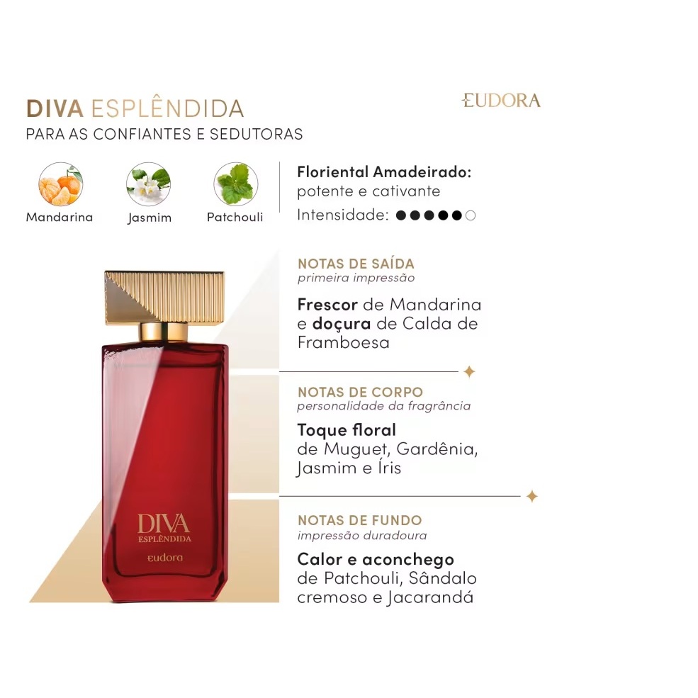 Diva Esplêndida Desodorante Colônia 100ml