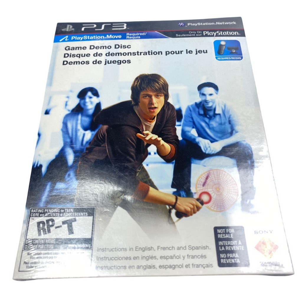 Jogo Ps3 Game Demo Disc Move Sony