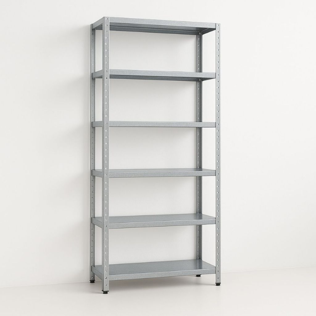 Estante Prateleira De Aço Multiuso 5 E 6 Divisória 60 cm