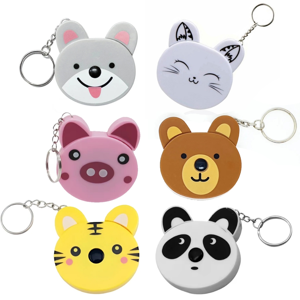 Fita Métrica Trena 150cm Costura Patchwork Chaveiro Bichinhos em Oferta na Shopee