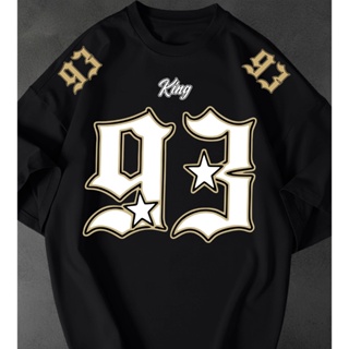 Camisetão Feminina King 93 Estampa Streetwear Oversized Estilosa Urbana 100% Algodão Camiseta Tshirt em Oferta na Shopee