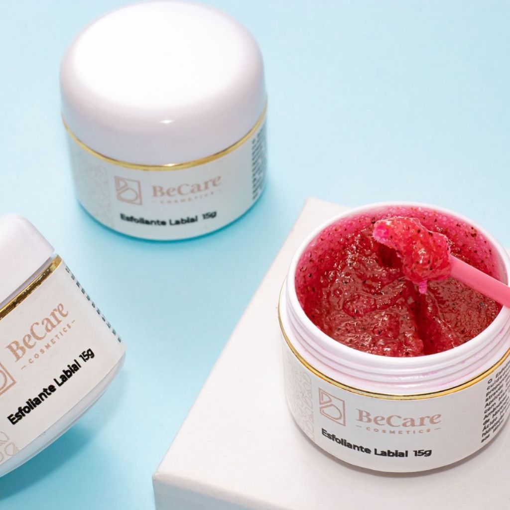 Esfoliante Labial Proteção Pele Calmante Maciez Sensação Hidratação