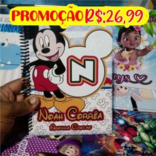 AGENDA CRECHE PERSONALIZADA (IDEAL PARA MATERNAL) em Oferta na Shopee