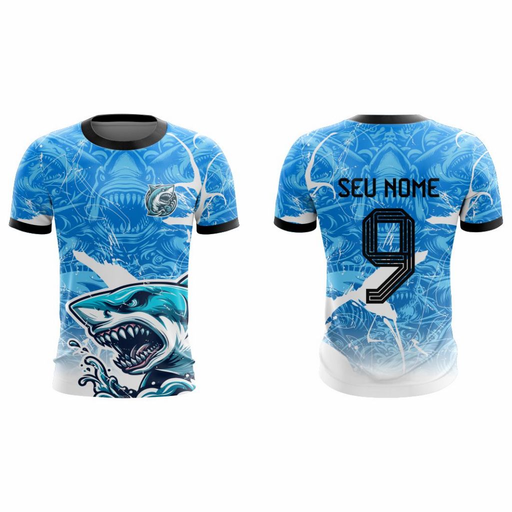 camisa interclasse tubarão personalizada 348
