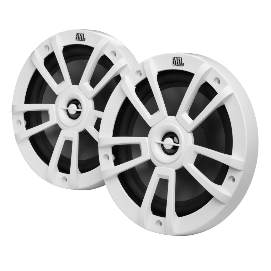 Par Alto Falante Marítimo 8" JBL Stage Marine 250w 4 Ohms Branco em Oferta na Shopee