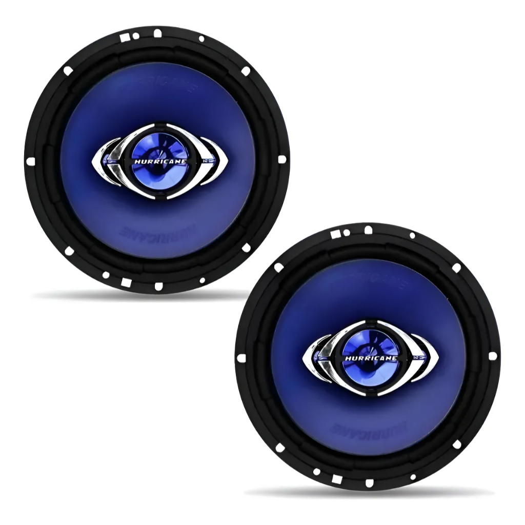 Par Alto Falante Hurricane 6 Polegadas 100wrms I30 Azul-turquesa